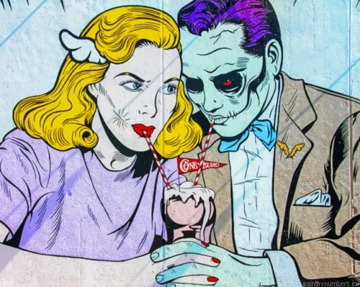 Couple Pop Art Painting By Numberss.png