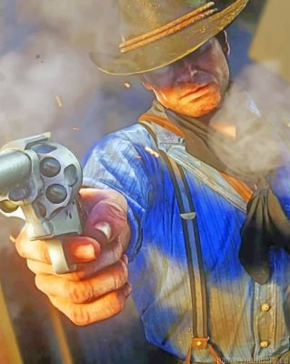 Cowboy Gunslinger Painting By Numbers.png