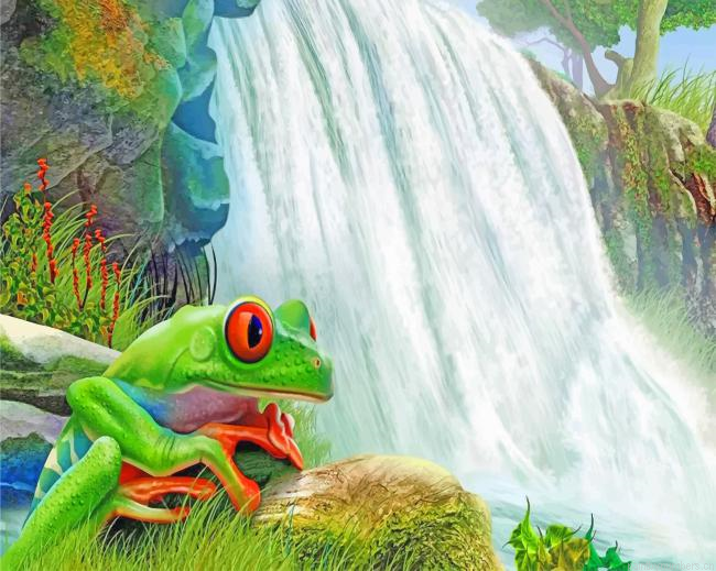 Crazy Frog New Painting By Numberss.png