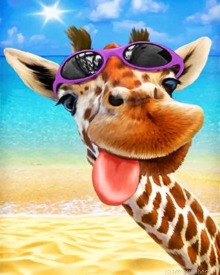 Crazy Giraffe Painting By Numberss.png