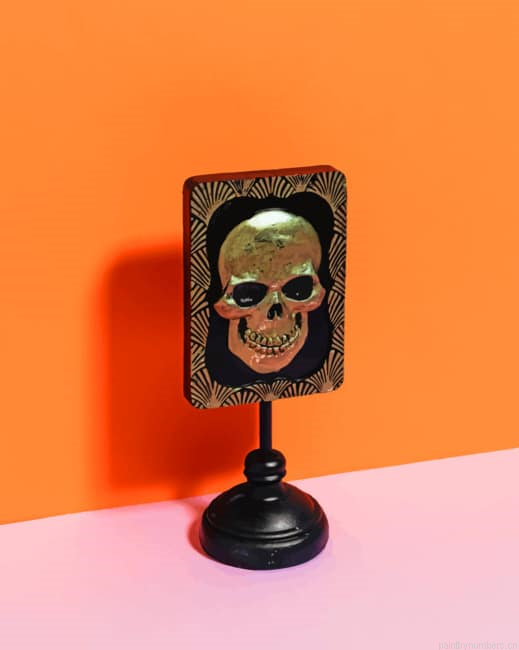 Creepy Skull Painting By Numberss.png