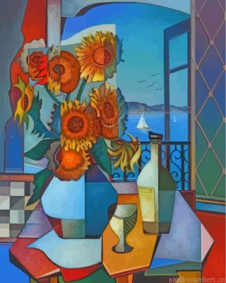 Cubism Art Painting By Numbers.png