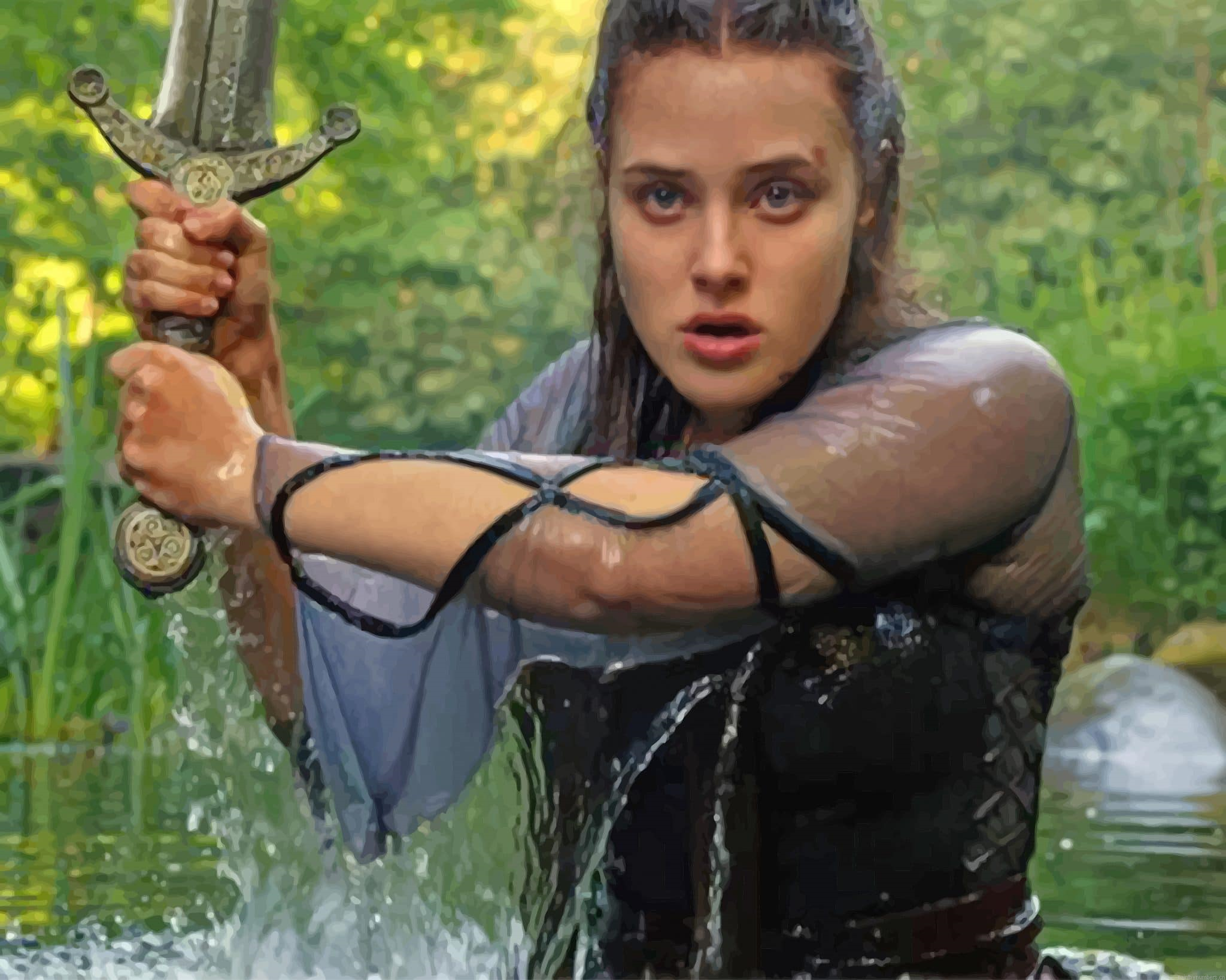 Cursed Katherine Langford Actors Painting By Numberss.png