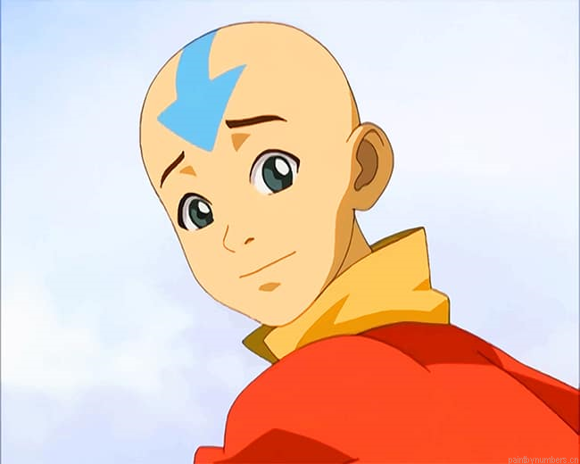 Cute Aang The Last Airbender Animations Painting By Numberss.png