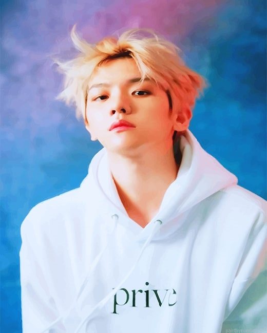 Cute Baekhyun Exo Sinegers Painting By Numbers.png
