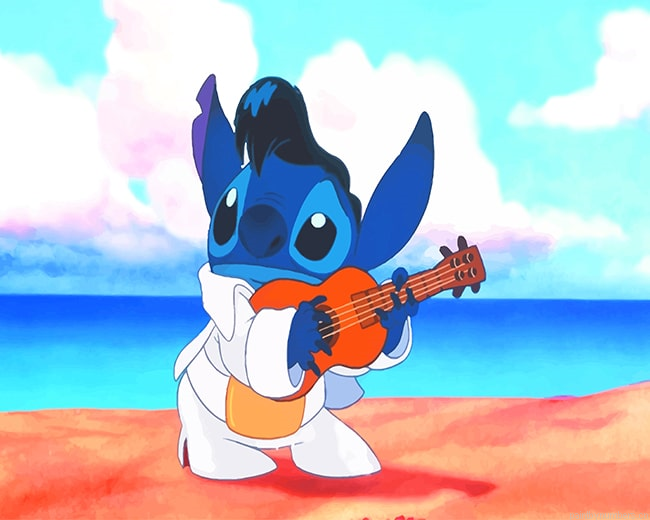 Cute Stitch Animations Painting By Numberss.png
