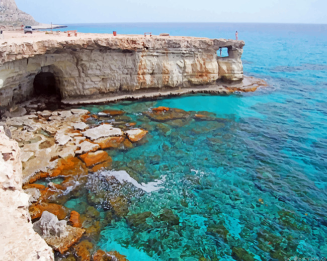 Cyprus Sea Cave Painting By Numbers.png