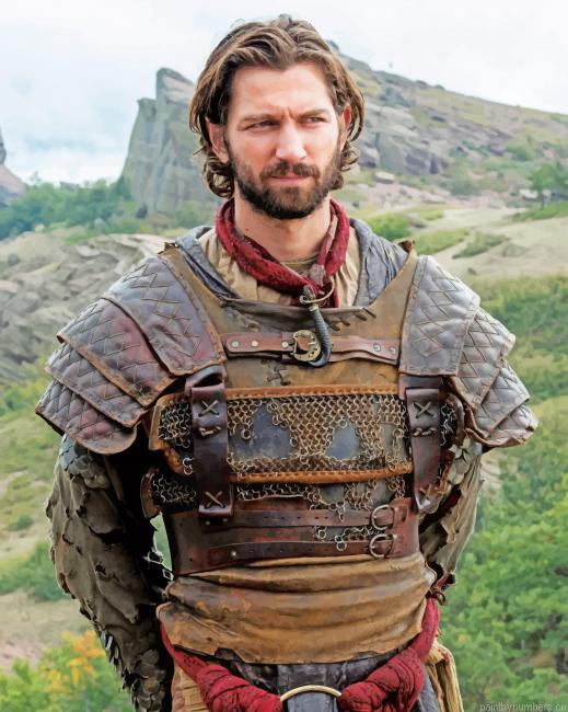 Daario Naharis Game Of Thrones Actors Painting By Numbers.png