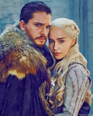 Daenerys And Jon Painting By Numbers.png