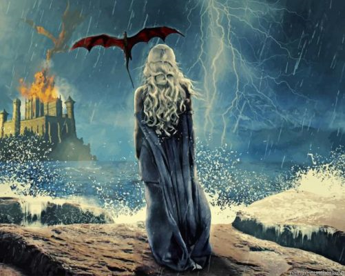 Daenerys Targaryen Artwork Painting By Numbers.png