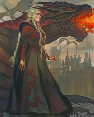 Daenerys Targaryen Painting By Numbers.png