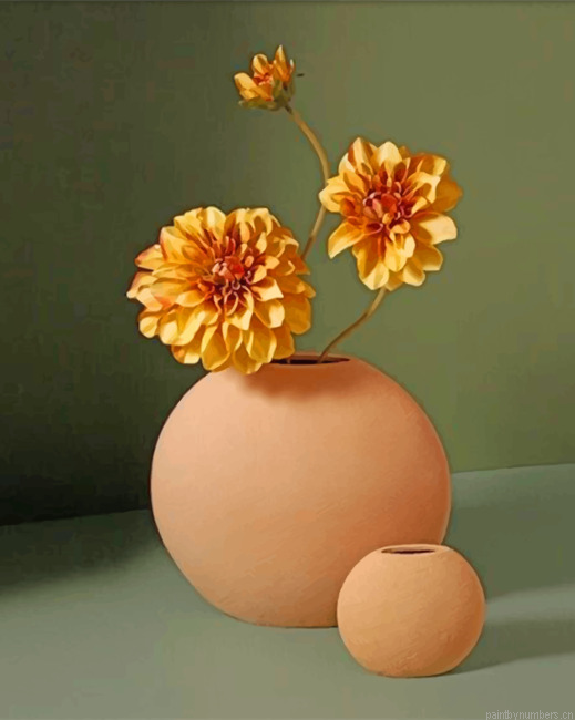 Dahlia Flowers Painting By Numbers.png