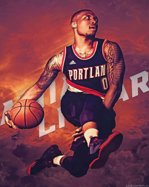 Damian Lillard Painting By Numberss.png