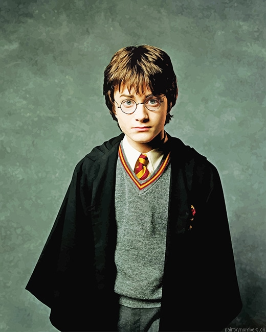 Daniel Radcliffe Harry Potter Actors Painting By Numbers.png