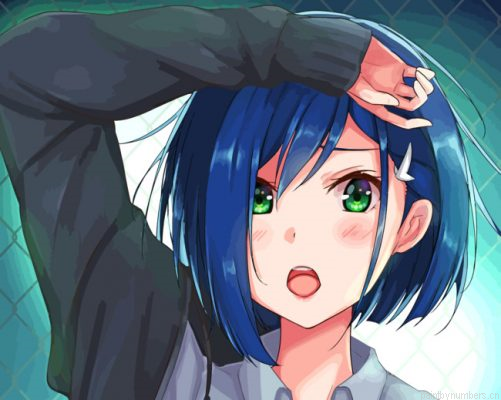 Darling In The Frankxx Ichigo Painting By Numbers.png