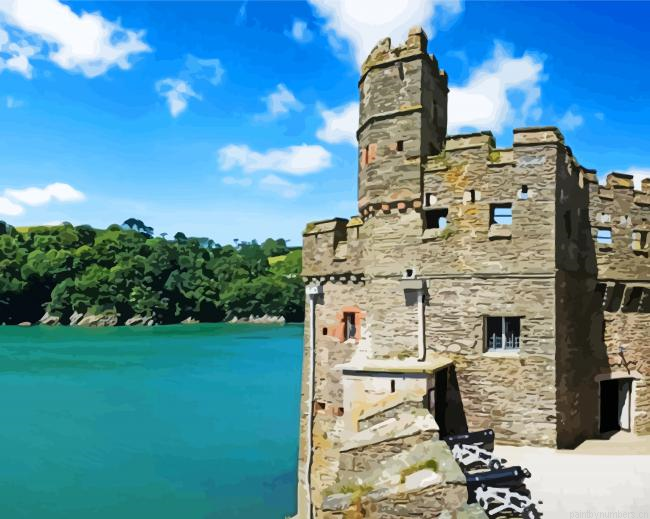 Darthmouth Castle Kingswear Painting By Numberss.png