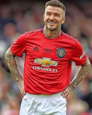 David Beckham Sport Painting By Numbers.png
