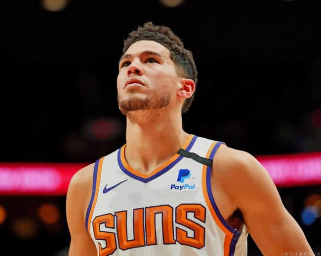 David Booker Suns Phoenix Basketball Painting By Numbers.png