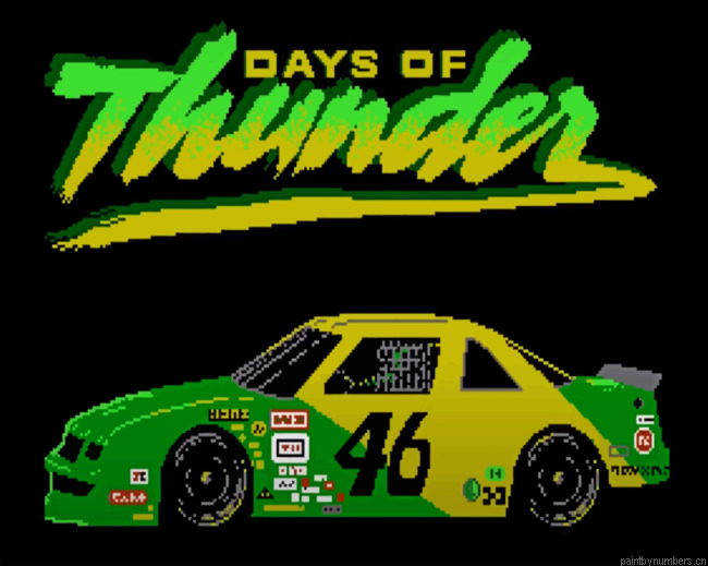 Days Of Thunder Painting By Numberss.png