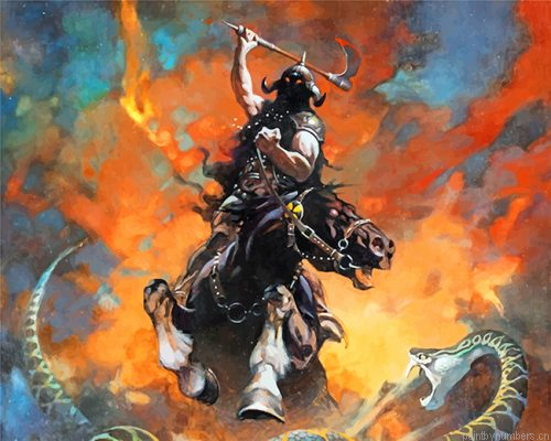 Death Dealer Frank Frazetta Painting By Numbers.png