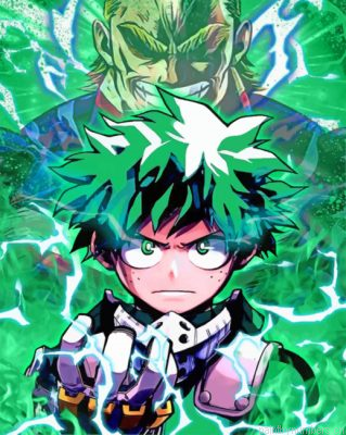 Deku My Hero Academia Painting By Numbers.png