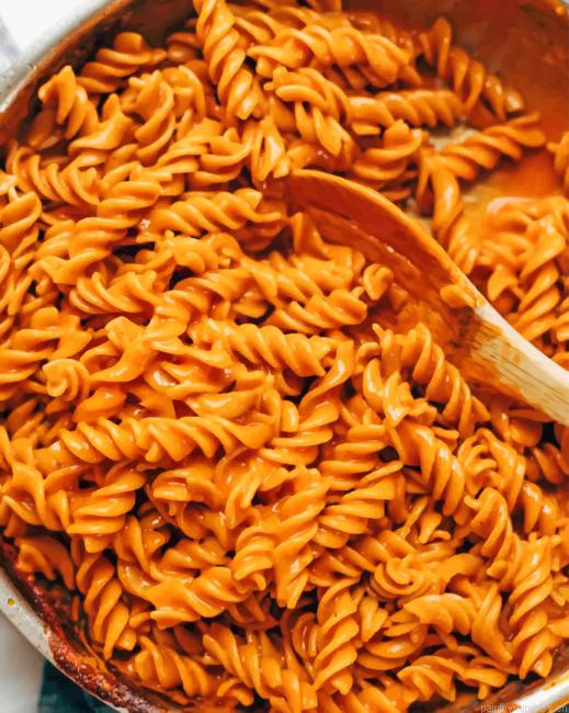 Delicious Pasta Food Painting By Numberss.png