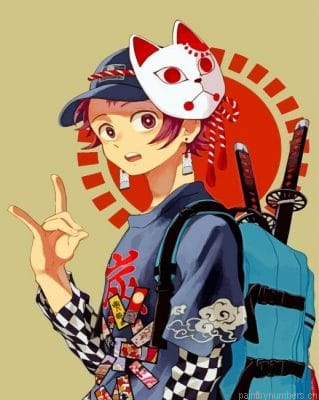 Demon Slayer Anime Painting By Numbers.png