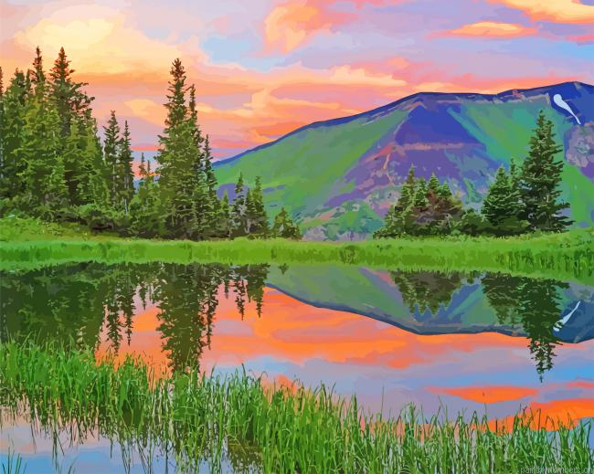 Denver Landscape Nature Painting By Numberss.png