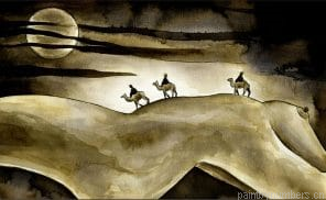 Desert Caravan Painting By Numberss.png