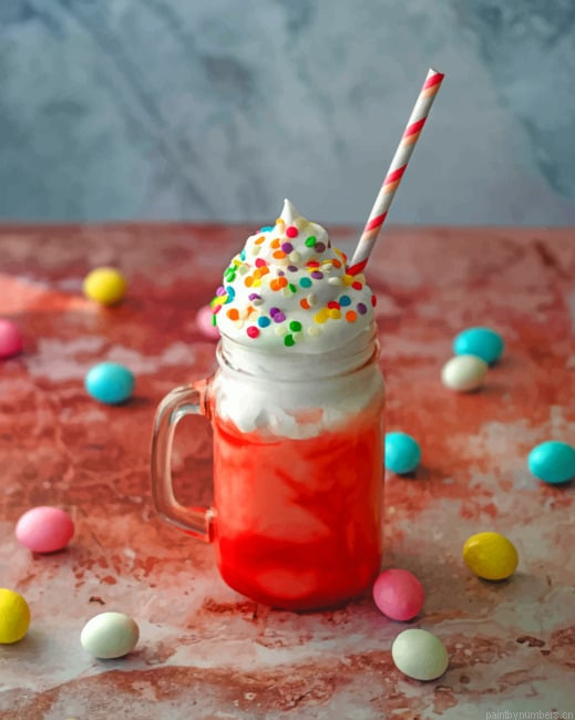 Dessert Sweets Food Painting By Numberss.png
