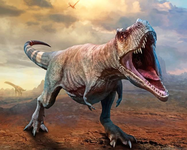 Dinosaur Animals Painting By Numbers.png