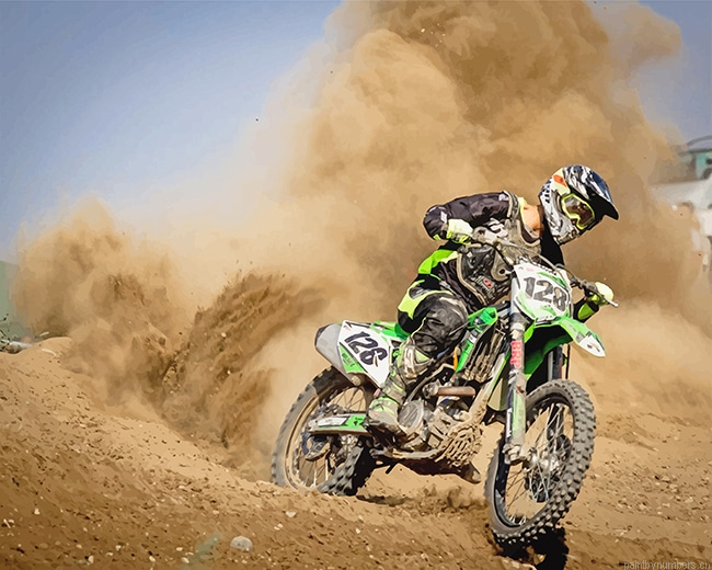 Dirt Bike Sand Painting By Numberss.png