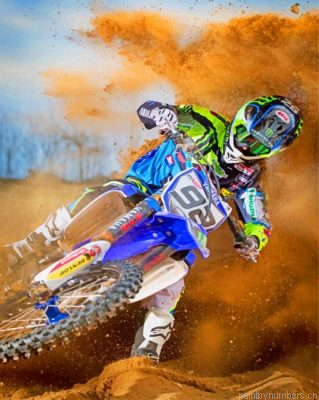 Dirt Biker Painting By Numbers.png