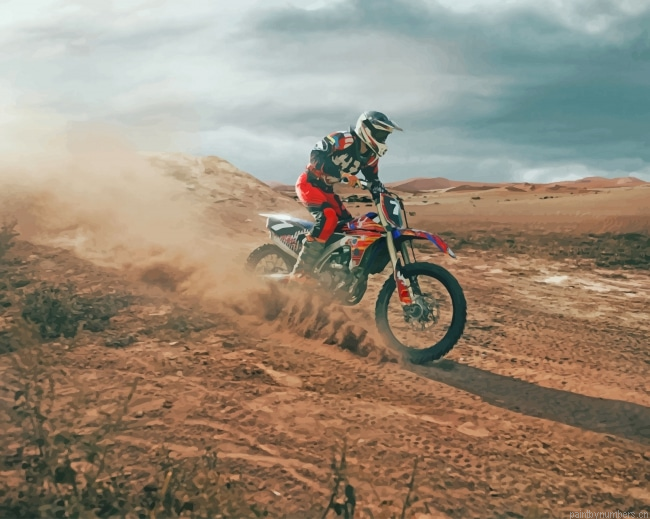 Dirt Biking Motocross Painting By Numbers.png