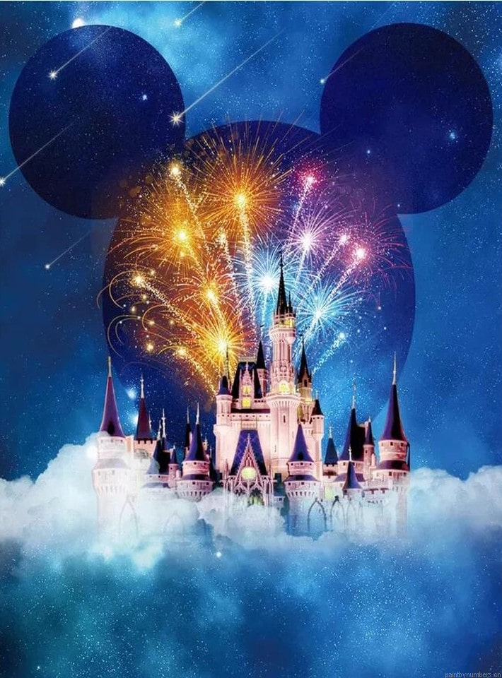 Disney Castle Animation Painting By Numberss.png