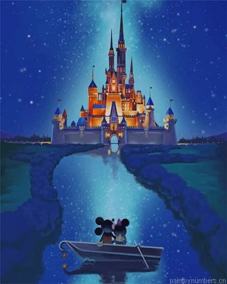 Disney Castle Painting By Numbers.png