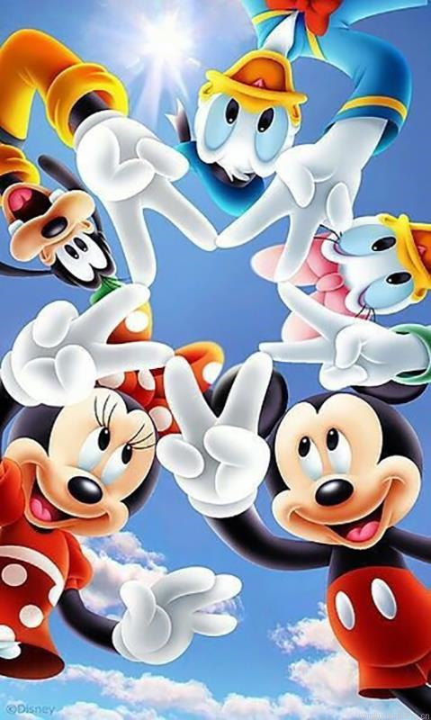 Disney Characters Cartoon And Animation Painting By Numberss.png