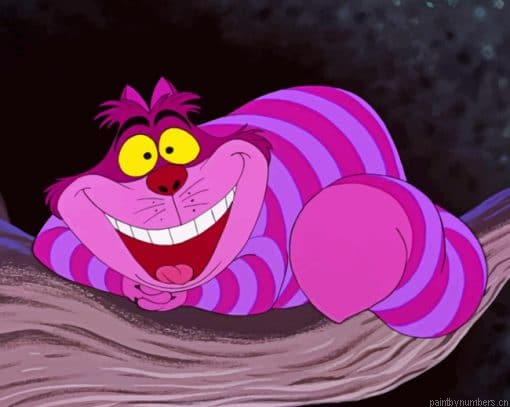 Disney Cheshire Cat Painting By Numberss.png