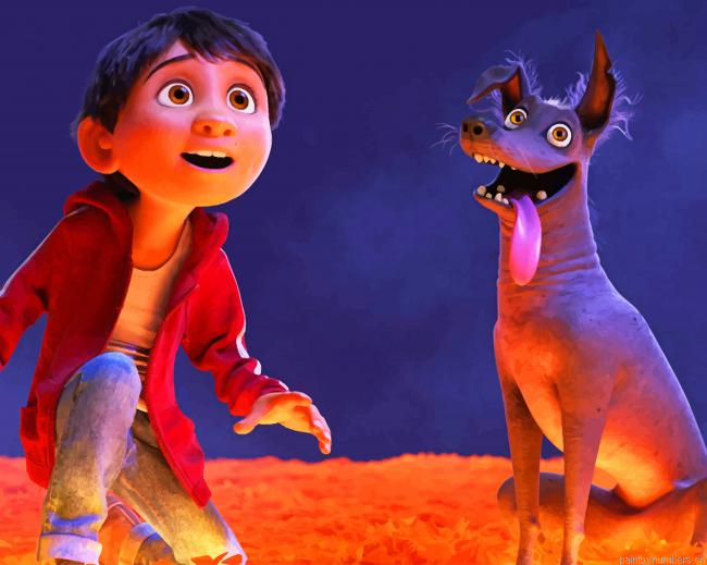 Disney Coco Animation Painting By Numberss.png