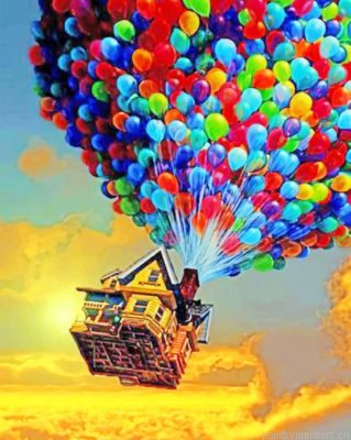 Disney Flying House Painting By Numbers.png
