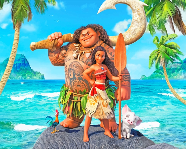 Disney Moana Movie Animations Painting By Numberss.png