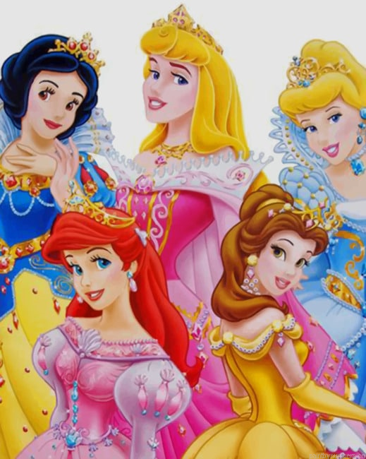 Disney Princesses Painting By Numberss.png