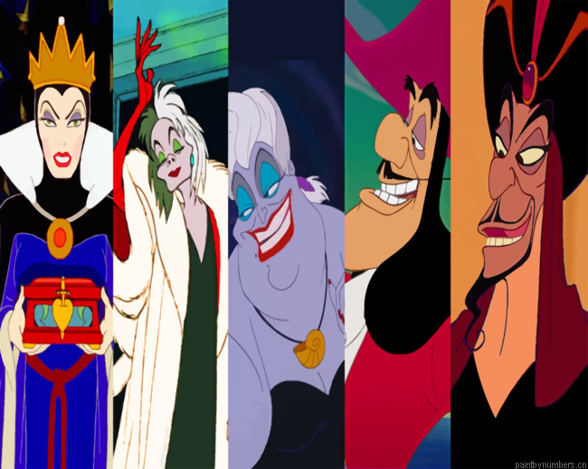 Disney Villains Characters Painting By Numbers.png