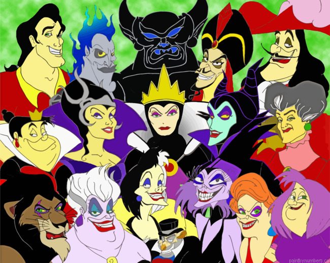 Disney Villains Painting By Numbers.png