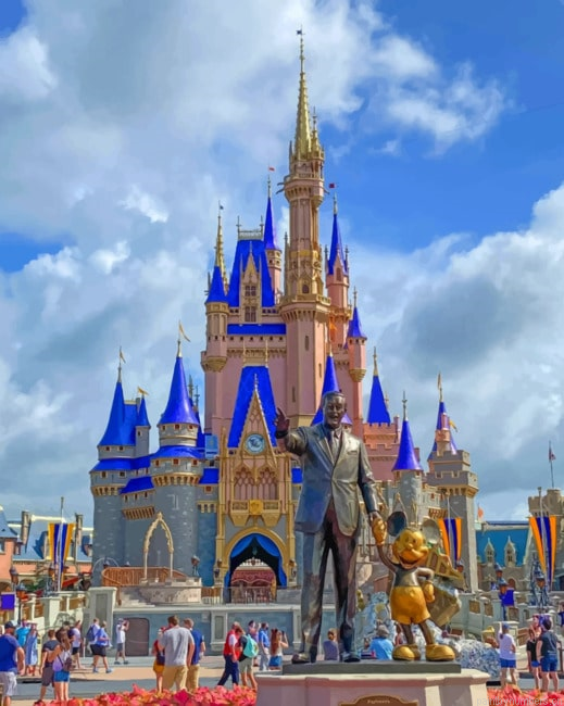 Disney World Cinderella Painting By Numberss.png