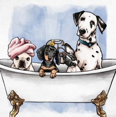 Dogs In The Tub Painting By Numbers.png