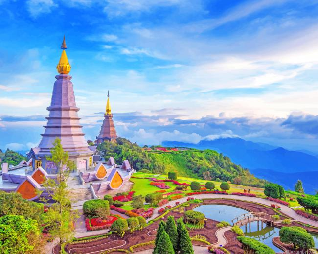 Doi Inthanon Thailand Painting By Numberss.png