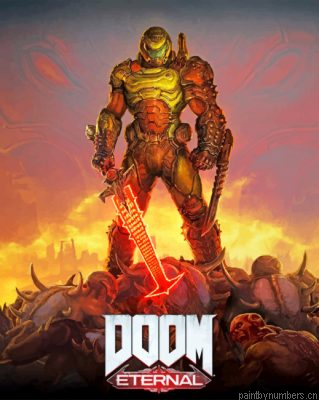 Doom Eternal Illustration Painting By Numberss.png