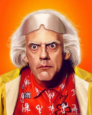 Dr Emmett Brown Painting By Numbers.png