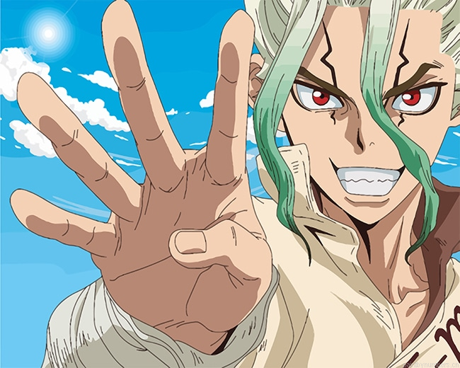 Dr Stone Senku Ishigami Animations Painting By Numberss.png